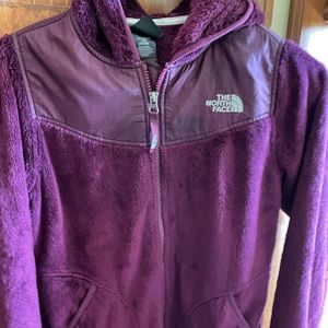 Kids purple North Face coat